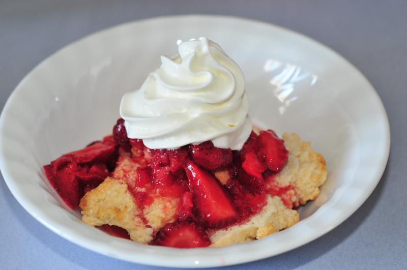 drop biscuit recipe for strawberry shortcake